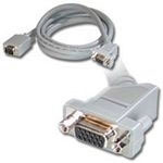 Cablestogo 2m Monitor HD15 M/F cable (81119)